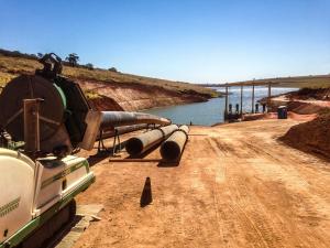 Obra de Balsa para Bomba Booster
